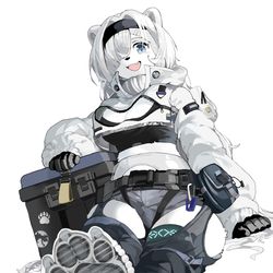 This is a pixiv picture whose title is 🐻‍❄️.
