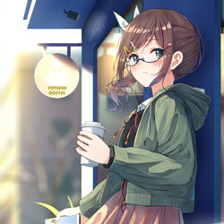 This is a pixiv picture whose title is 待ち合わせ.