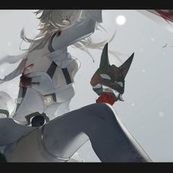 This is a pixiv picture whose title is 最后一眼.