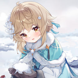 This is a pixiv picture whose title is 荧.