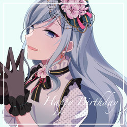 This is a pixiv picture whose title is 雫様誕.