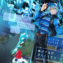 This is a pixiv picture whose title is ユニオンバースデーのイデアがしょうぶをしかけてきた！.