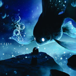 This is a pixiv picture whose title is 金魚.