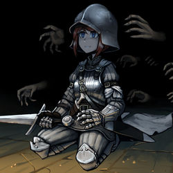 This is a pixiv picture whose title is Hollow.