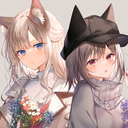 This is a pixiv picture whose title is ≪ミュシャ×ヴィレッジヴァンガード≫.
