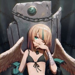 This is a pixiv picture whose title is dominate.