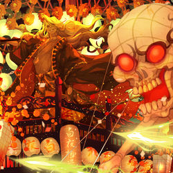 This is a pixiv picture whose title is 【白夜極光】半周年お祝い！.
