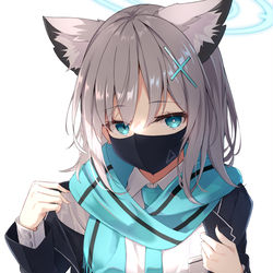 This is a pixiv picture whose title is シロコ.