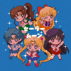 This is a pixiv picture whose title is あの頃好きだった女の子たち.