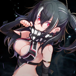 This is a pixiv picture whose title is 💀アズレン U-47ちゃん.