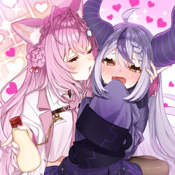 This is a pixiv picture whose title is 💗💜💗👶💦💗💜💗.