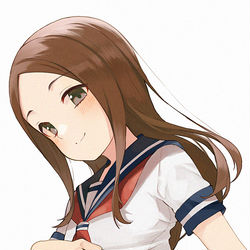 This is a pixiv picture whose title is 高木さん.