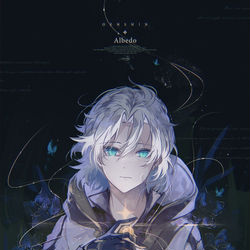 This is a pixiv picture whose title is Albedo.