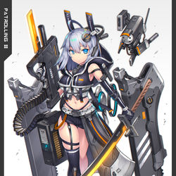 This is a pixiv picture whose title is 哨戒兵.
