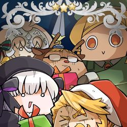 This is a pixiv picture whose title is ゴッフサンタ礼装（妄想）.