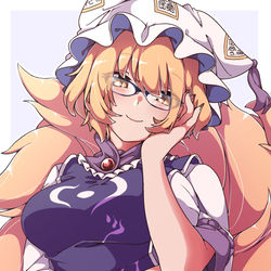 This is a pixiv picture whose title is 眼鏡藍様(差分あり).