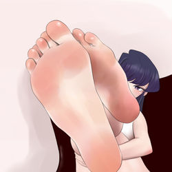 This is a pixiv picture whose title is 古見硝子.