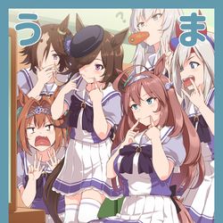 This is a pixiv picture whose title is C99新刊ウマ娘本.