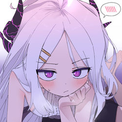 This is a pixiv picture whose title is 1년간 그린 그림 모음.