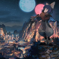 This is a pixiv picture whose title is マダイン・サリ.