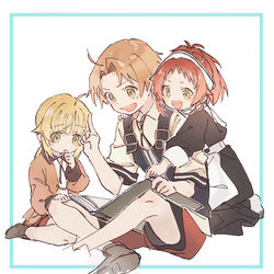 This is a pixiv picture whose title is 無職転生まとめ.