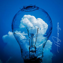 This is a pixiv picture whose title is 水電球.