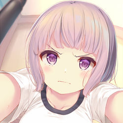 This is a pixiv picture whose title is 自暴自棄.
