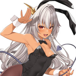 This is a pixiv picture whose title is バニーのドラゴン2021.