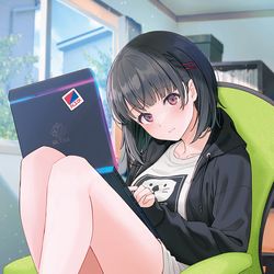 This is a pixiv picture whose title is センパイ、自宅警備員の雇用はいかがですか?.