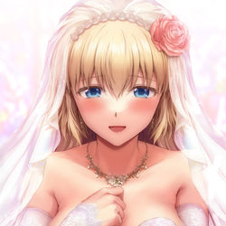 This is a pixiv picture whose title is ウエディングジャンヌ💍.