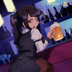 This is a pixiv picture whose title is Jill Stingray [VA-11 HALL-A].