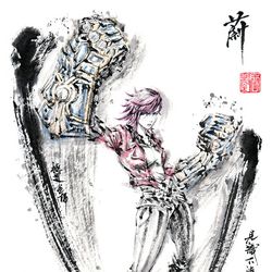 This is a pixiv picture whose title is 【極道畫師】蔚.