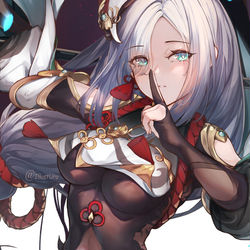 This is a pixiv picture whose title is 申鶴さん楽しみ!!.