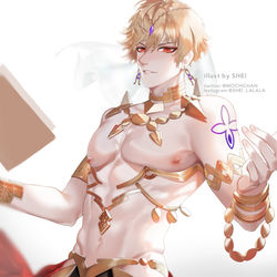 This is a pixiv picture whose title is ギル.