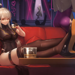 This is a pixiv picture whose title is 幻塔 宣传图.