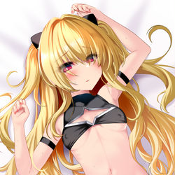 This is a pixiv picture whose title is 金色のヤミー.