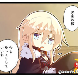 This is a pixiv picture whose title is ビスマルク.