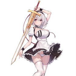 This is a pixiv picture whose title is シリアス.