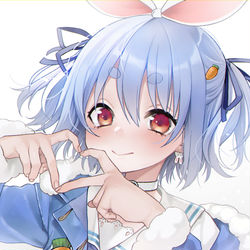This is a pixiv picture whose title is ぺーこぺこ.