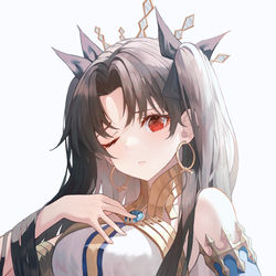 This is a pixiv picture whose title is イシュタル.