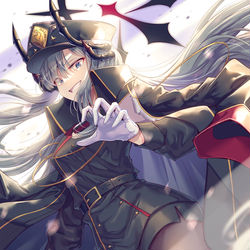 This is a pixiv picture whose title is ブルアカ・マコト.