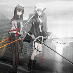 This is a pixiv picture whose title is 双狼まとめ（德拉）.