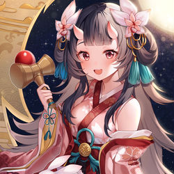This is a pixiv picture whose title is かぐや姫.