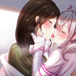 This is a pixiv picture whose title is 甘い…。.