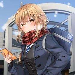 This is a pixiv picture whose title is 「じゃ、帰ろっか」.
