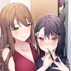 This is a pixiv picture whose title is 兄では教えられないこと.