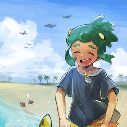 This is a pixiv picture whose title is ぽけもん2.