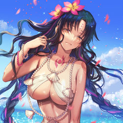 This is a pixiv picture whose title is 真夏のキアラさん.
