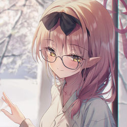 This is a pixiv picture whose title is ♨.