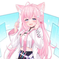 This is a pixiv picture whose title is 博衣こより.